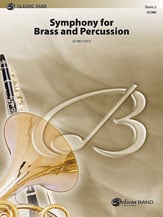 Symphony for Brass and Percussion Concert Band sheet music cover